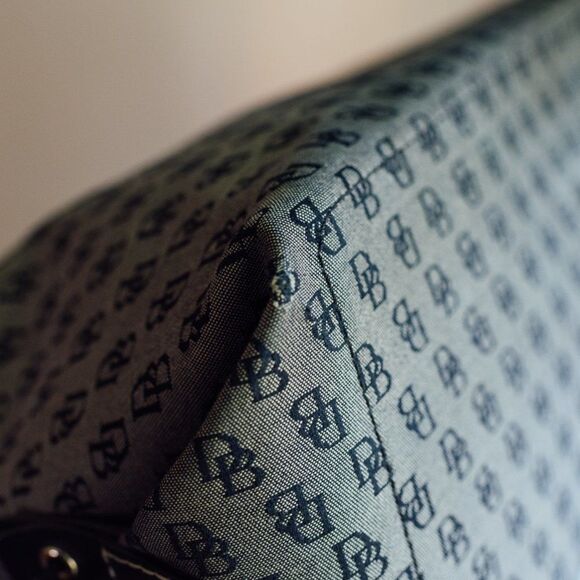 D&B Large Canvas Bag and Matching Pouch - Picture 4 of 11